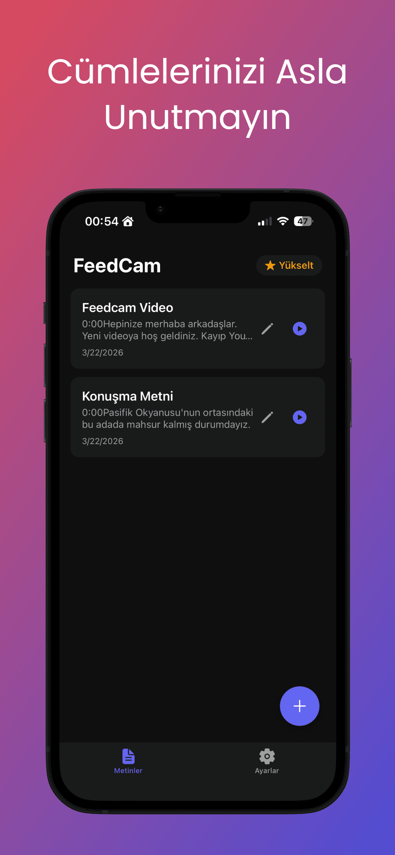 FeedCam - Script library